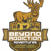 Beyond Addiction Adventures Mule Deer Antelope Hunting Outdoor Logo Design