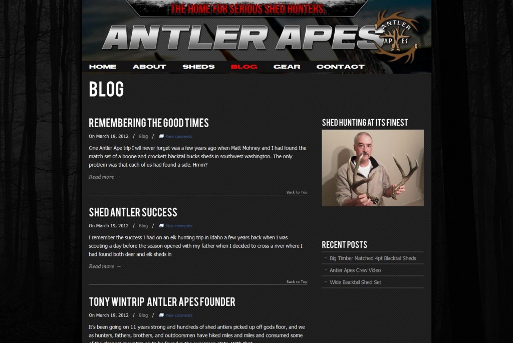 Antler Apes Blog