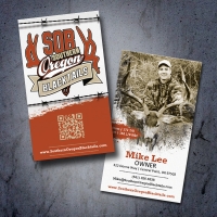 Southern Oregon Blacktails Hunting Business Card Design