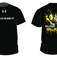 Cameron Hanes Bleed Under Armour T-Shirt Design