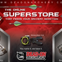 Dead On Archery Half Page Magazine Ad Design