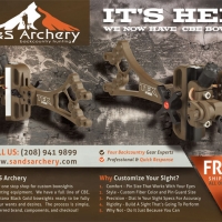 S and S Archery Hunting Magazine Ad Design