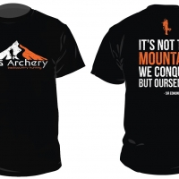 s-and-s-archery-mountain-bowhunter-hunting-t-shirt-design