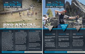 Bogus Basin 3D Shoot and Challenge Archery Media Kit Design