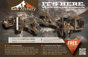 S and S Archery CBE Hunting Magazine Ad Design