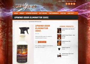 Upwind Odor Eliminator Hunting Scent Control Product