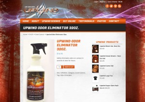 Upwind Odor Eliminator Hunting Scent Control Product
