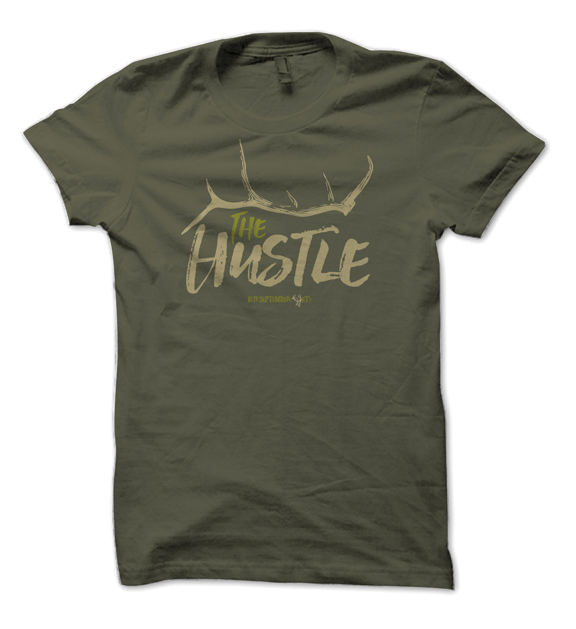 IISY The Hustle September Elk Hunting Shirt Design