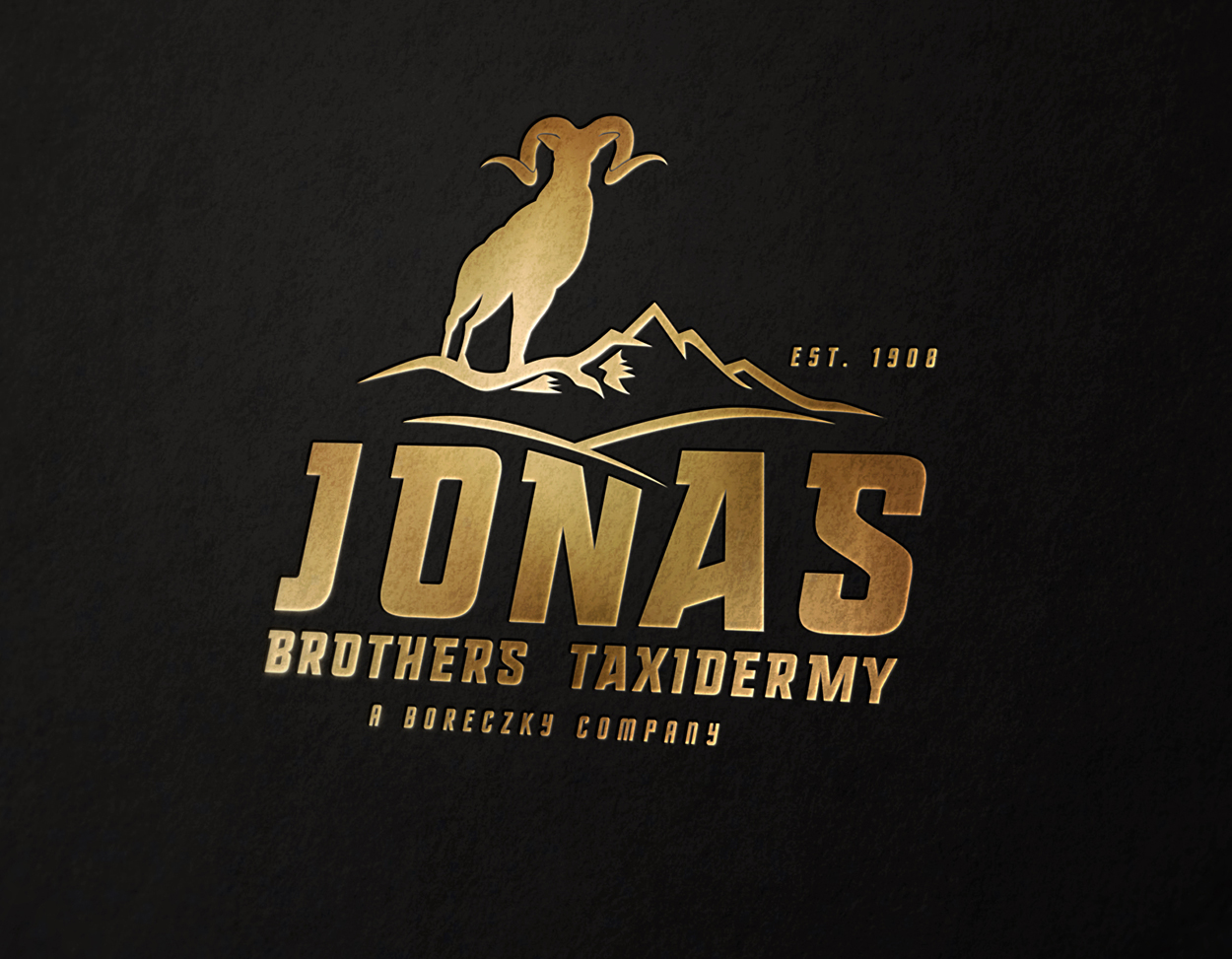 Jonas Brothers Taxidermy Ram Logo Design