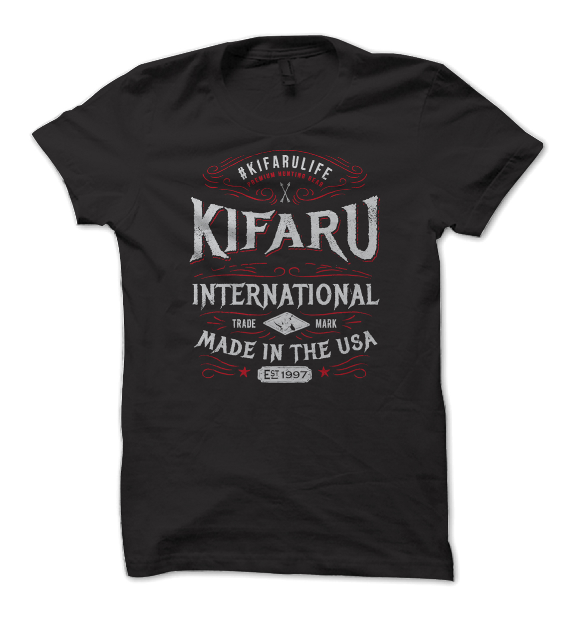 Kifaru International Script LIfestyle Hunting Shirt Design