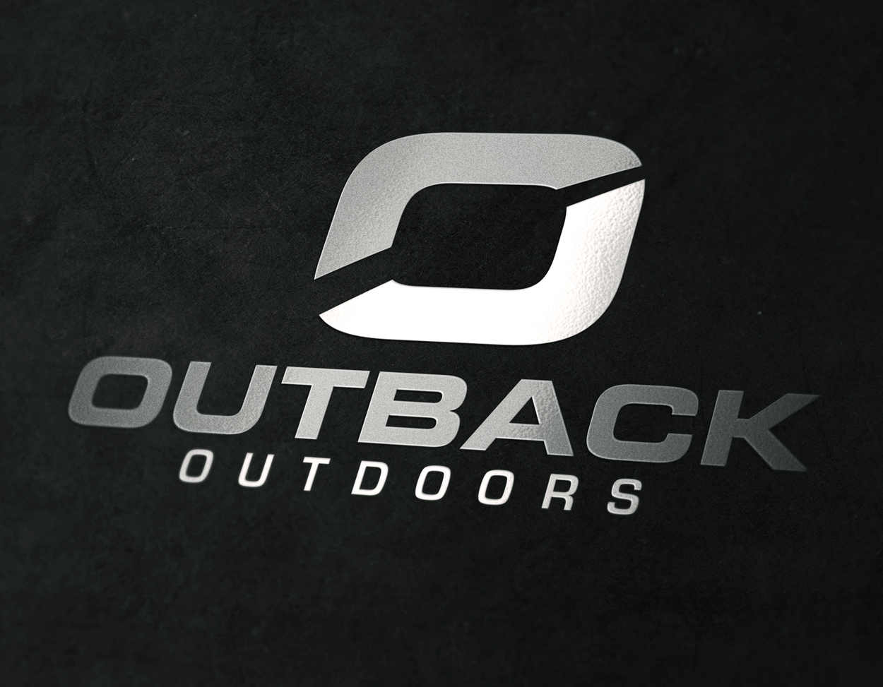 Outback Outdoors Letter O Hunting Filming Logo Design