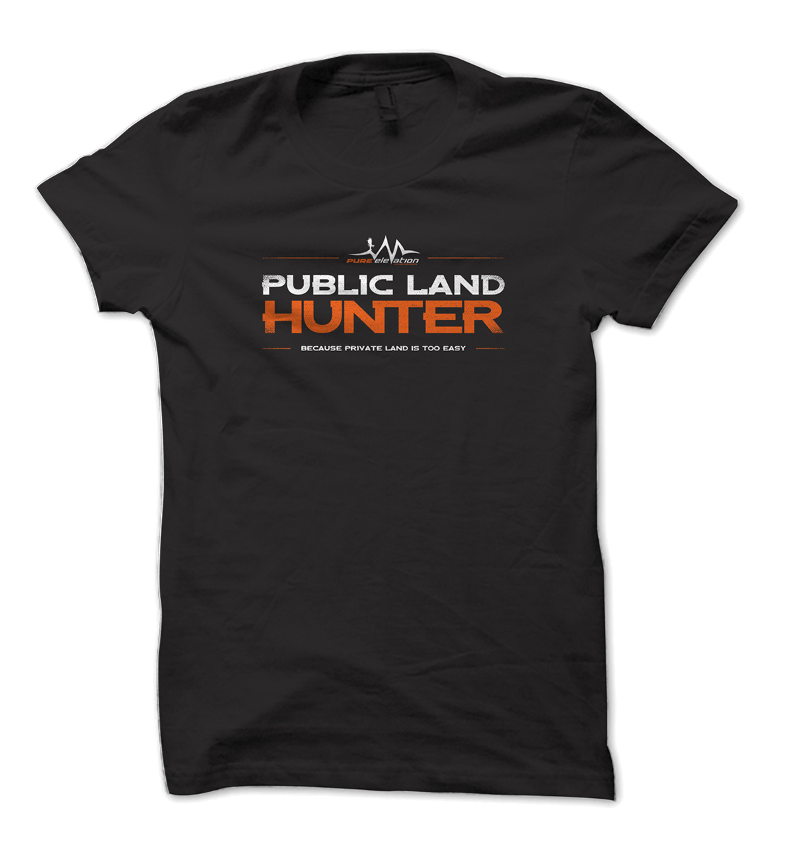 Pure Elevation Public Land Hunter Shirt Design