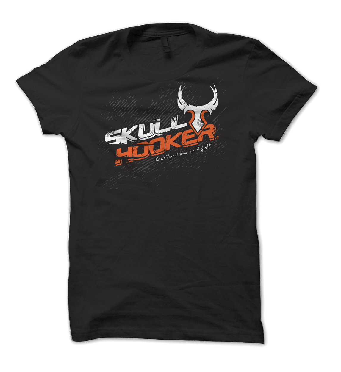 Skull Hooker Hunting Outdoor Lifestyle Shirt Design