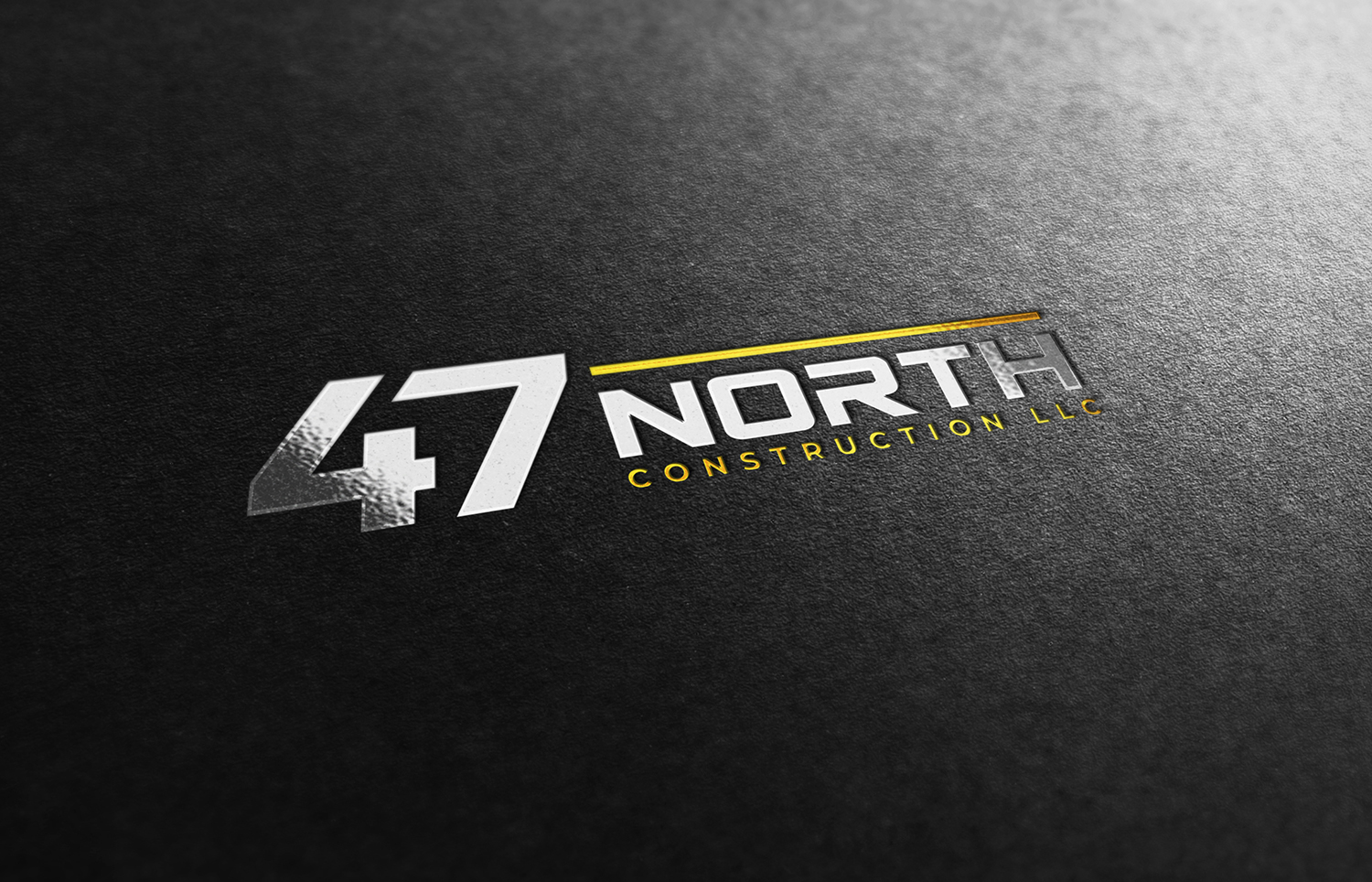 47 North Oregon Construction Company Contractor Logo Design