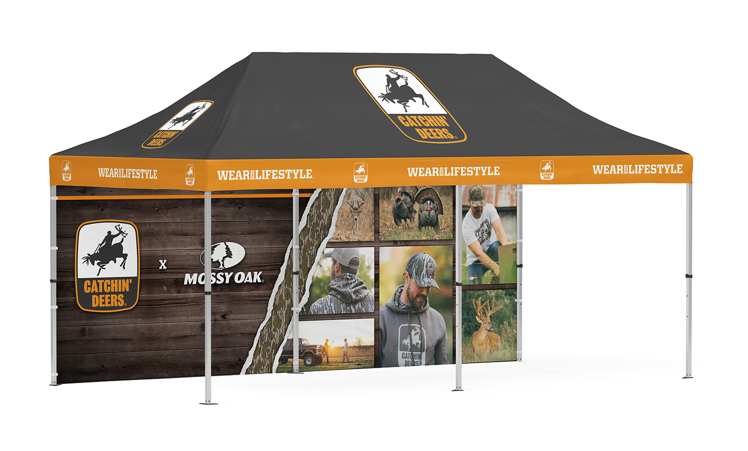 Catchin Deers Retail Tour Mossy Oak Hunting Tradeshow Booth Design