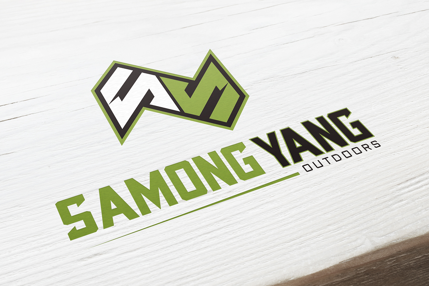Samong Yang Outdoor Youtube Channel Logo Design